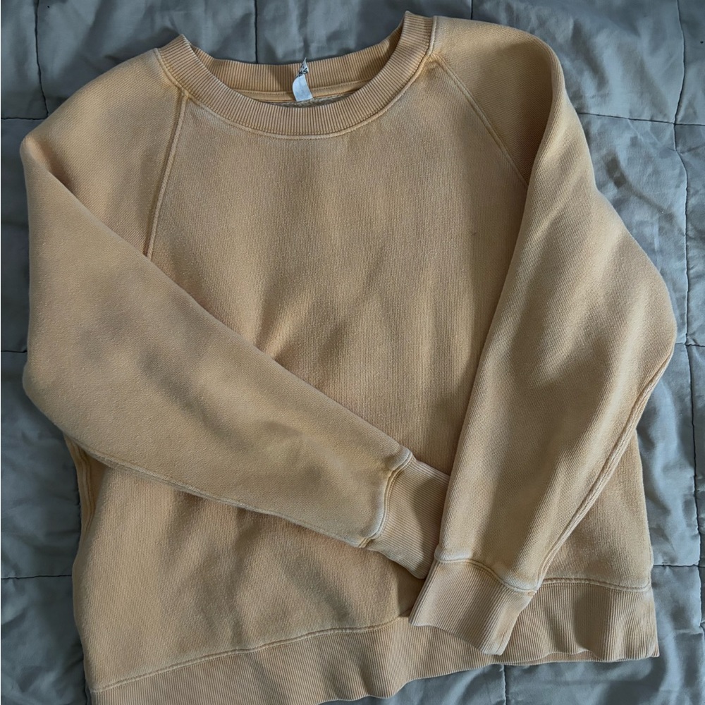 Free people Vintage inspired crew neck sweatshirt